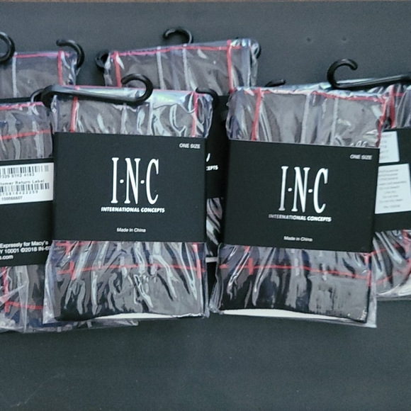 I▪︎N▪︎C Plaid, anklet socks, sheer, OS- 1 pair - Picture 4 of 6